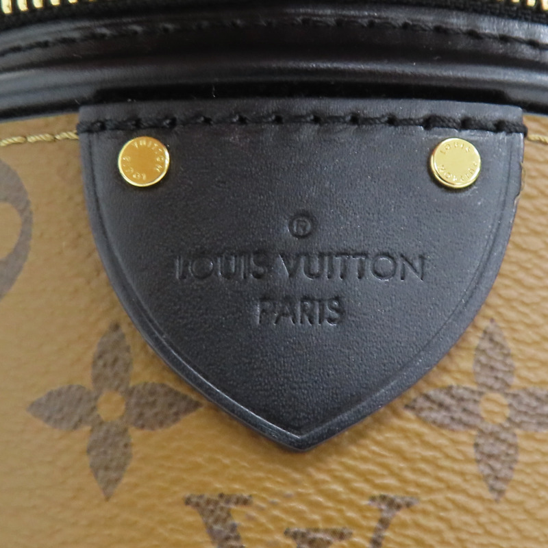 棕色 原花帆布 Cannes 圓筒包 兩用包 M43986-5