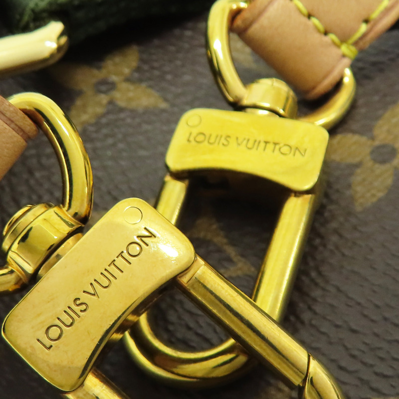 棕色 原花帆布 Multi Pochette Accessoires 肩背包【LOUIS VUITTON LV 路易威登】 M44813-18