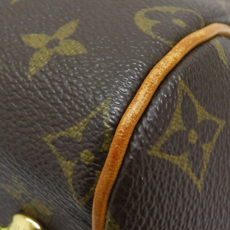 棕色 原花帆布 Tivoli GM 肩背包 M40144-11