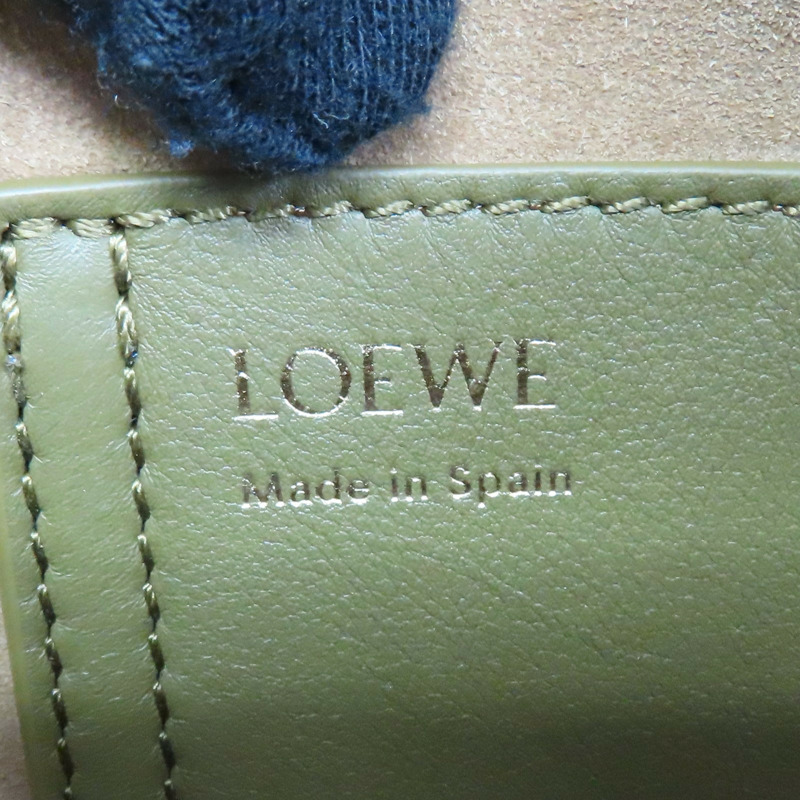 綠色 牛皮 Pebble Mini 肩背包-6