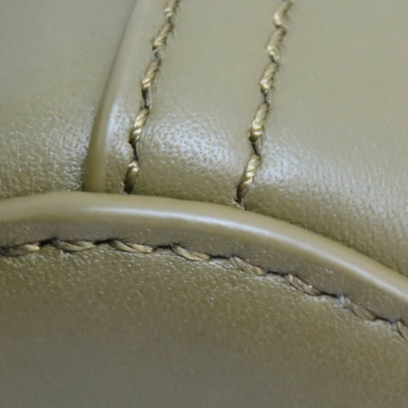 綠色 牛皮 Pebble Mini 肩背包-9