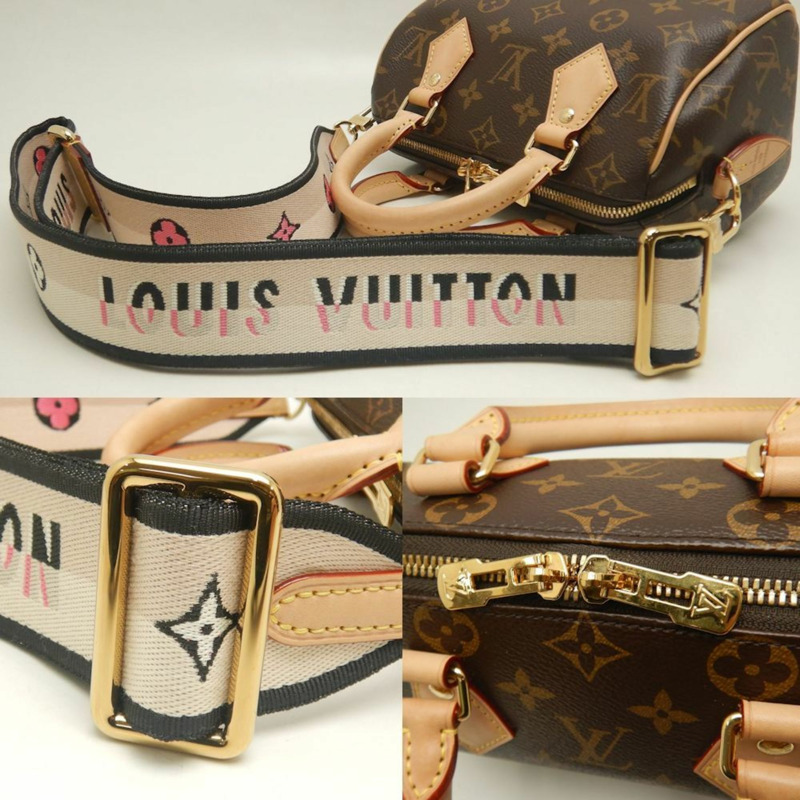 LOUIS VUITTON 路易威登 Monogram Speedy Bandouliere 20 M46234 手提包 黑色 253025-4