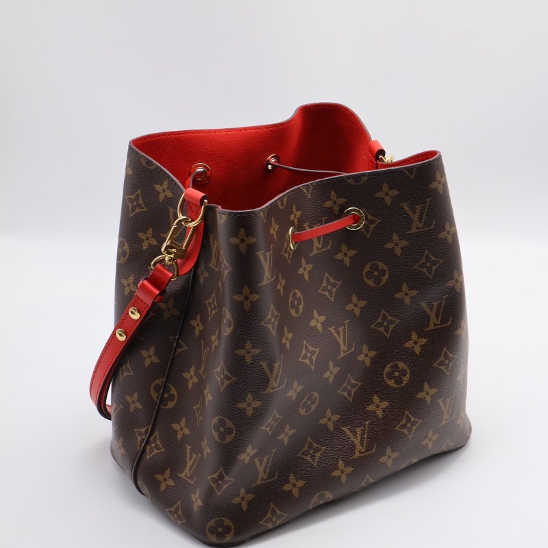LOUIS VUITTON Neonoe水桶包 - MM紅-5