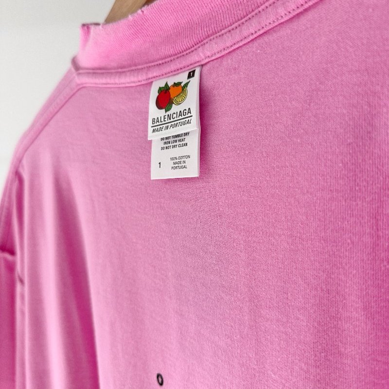 Balenciaga inside out Oversized 短Tee-12
