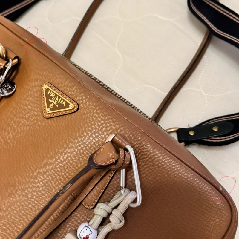 揹不到降價Prada plume30 送coach正品揹帶-2