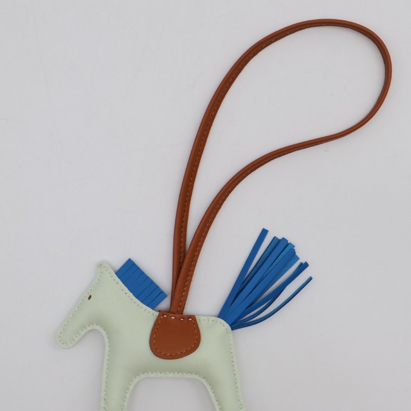 HERMES Rodeo小馬 - 氣泡綠 / 金棕 / 坦桑尼亞藍 B-3