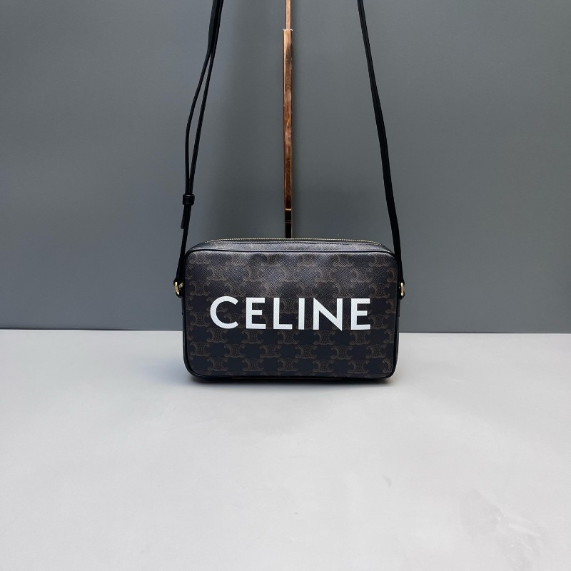 Celine 老花凱旋門相機包 斜背包-0