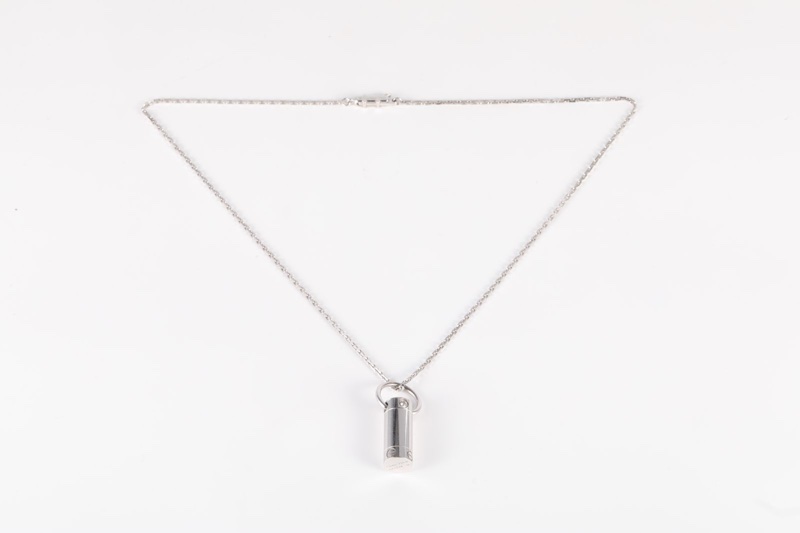 CARTIER(卡地亞)  18K白金 鑽石 白金 LOVE系列 斯巴達螺絲吊墜項鏈 18K-6