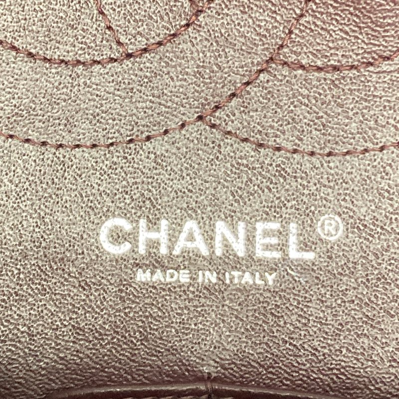 CHANEL 香奈兒 CHANEL CF30 Jumbo 雙翻蓋 荔枝牛皮 肩背包 黑色 銀釦-10