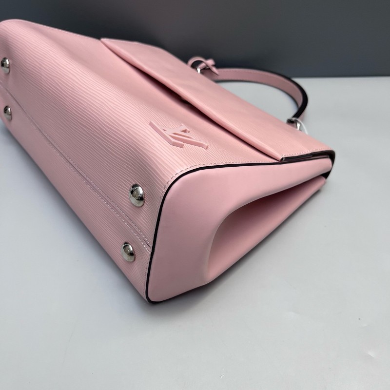 LV路易威登 epi水波紋cluny克魯尼中號 手提包肩背包-3