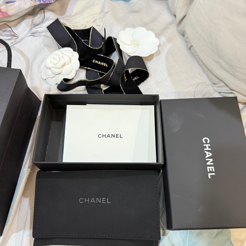 Chanel 羊皮零錢卡包-1