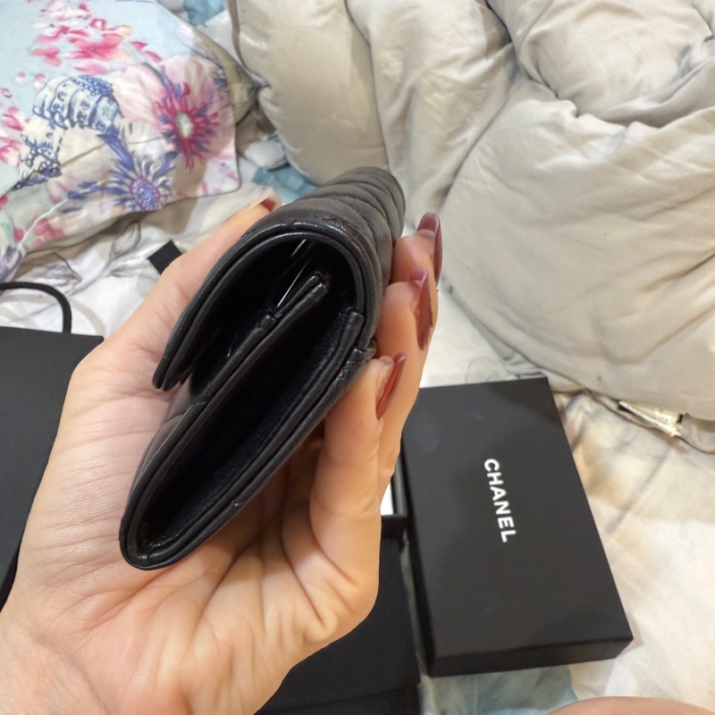 Chanel 羊皮零錢卡包-6