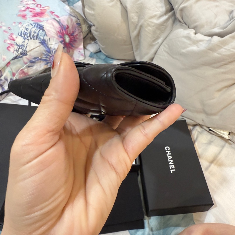 Chanel 羊皮零錢卡包-7
