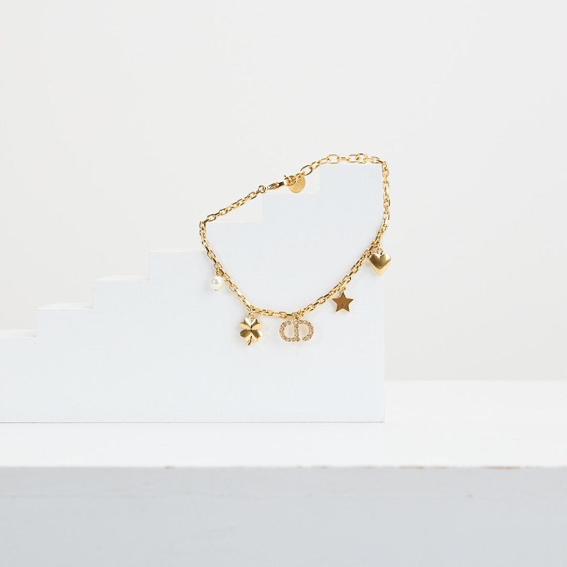 DIOR Petit CD Lucky Charms 手鍊-0