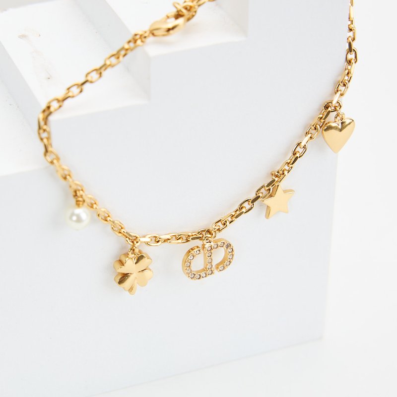 DIOR Petit CD Lucky Charms 手鍊-5