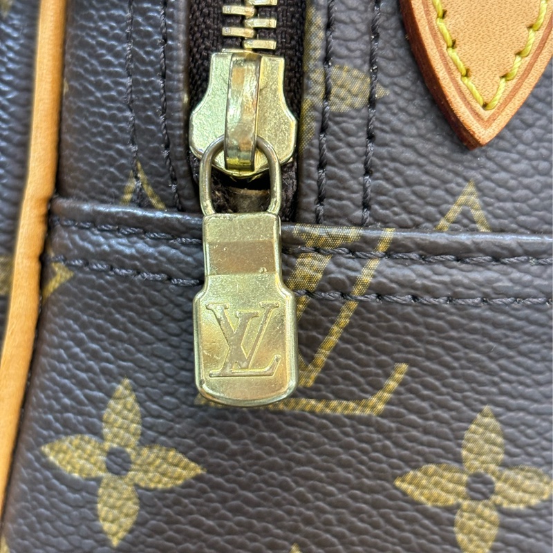 LV M45254 原花 老花 拉鍊 肩背包 斜背包 郵差包 信差包 小 REPORTER 記者包-13