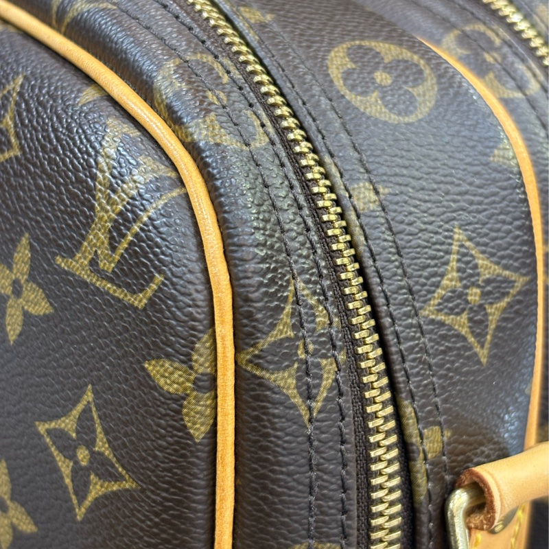 LV M45254 原花 老花 拉鍊 肩背包 斜背包 郵差包 信差包 小 REPORTER 記者包-16