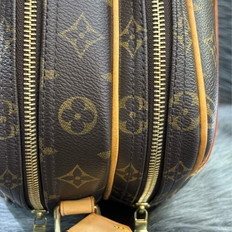 LV M45254 原花 老花 拉鍊 肩背包 斜背包 郵差包 信差包 小 REPORTER 記者包-19