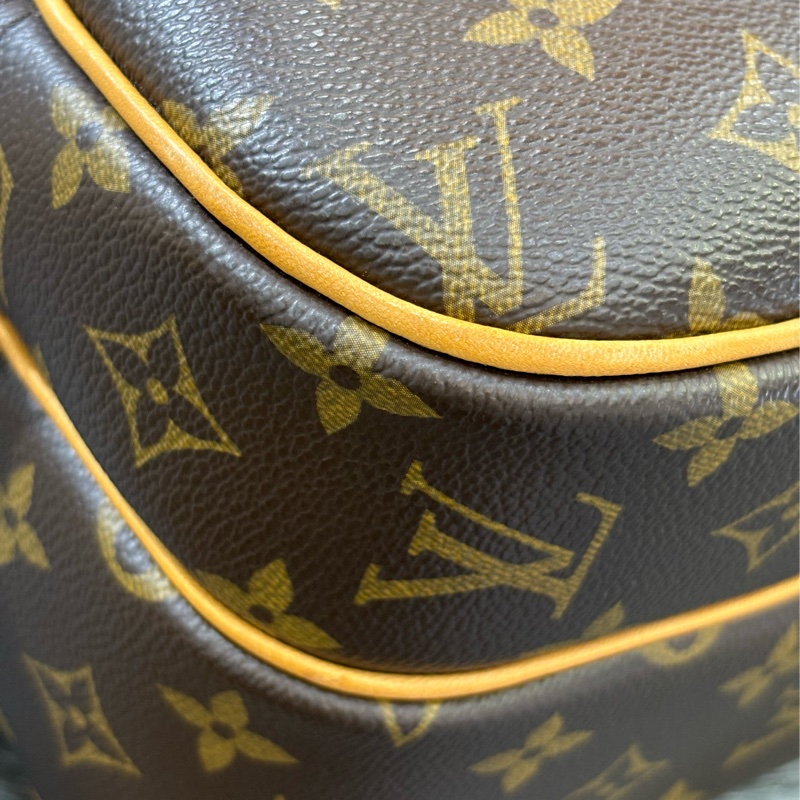 LV M45254 原花 老花 拉鍊 肩背包 斜背包 郵差包 信差包 小 REPORTER 記者包-21