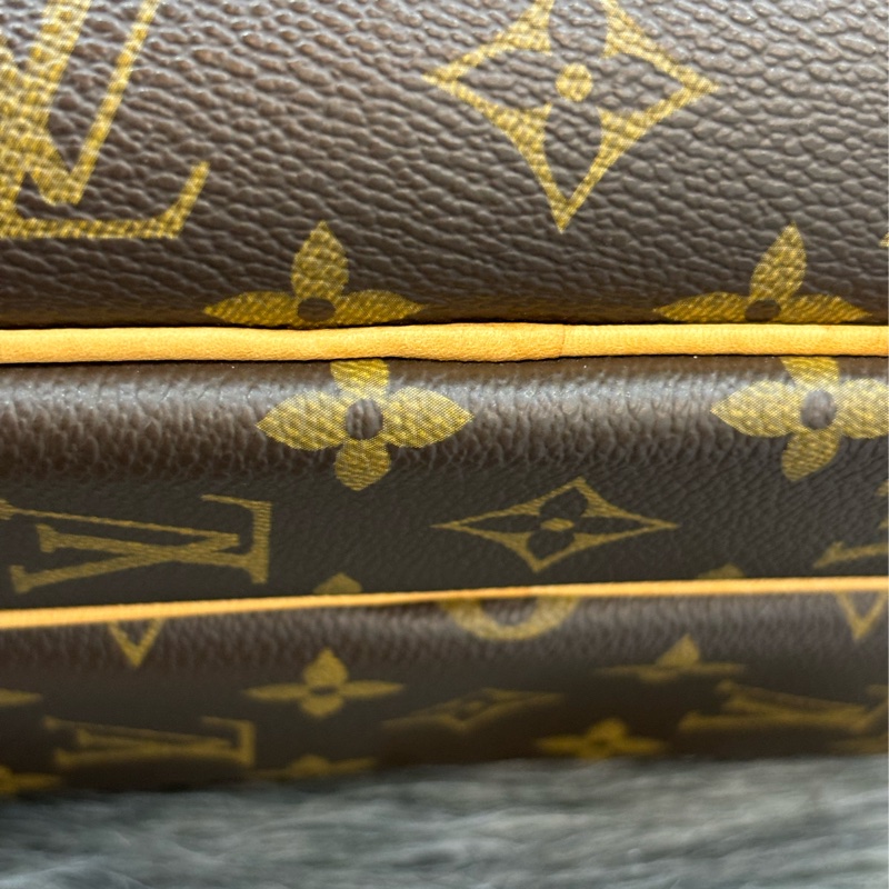 LV M45254 原花 老花 拉鍊 肩背包 斜背包 郵差包 信差包 小 REPORTER 記者包-24