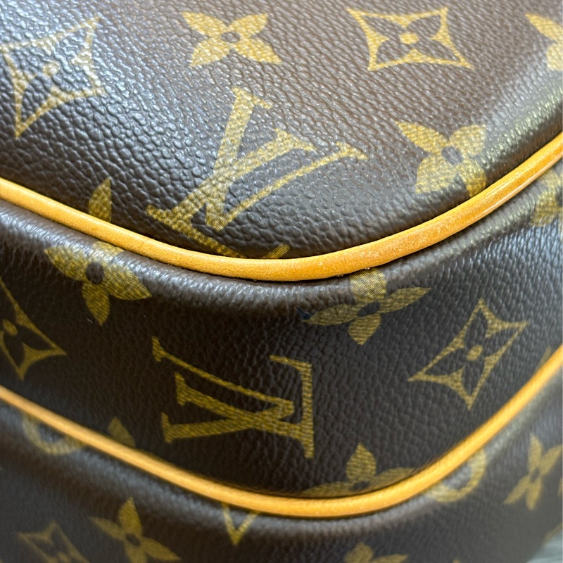 LV M45254 原花 老花 拉鍊 肩背包 斜背包 郵差包 信差包 小 REPORTER 記者包-27