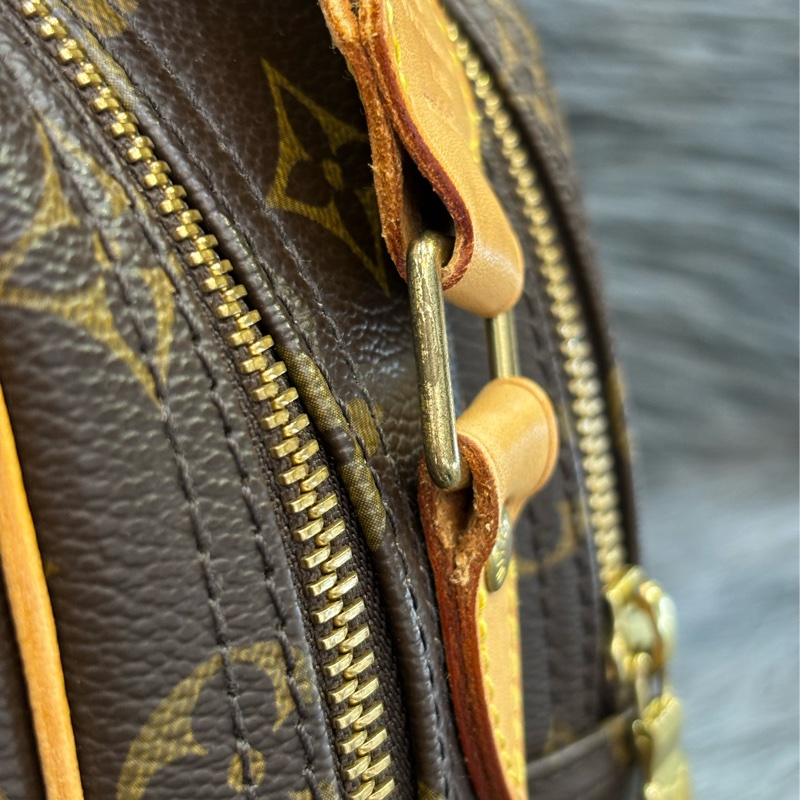 LV M45254 原花 老花 拉鍊 肩背包 斜背包 郵差包 信差包 小 REPORTER 記者包-31