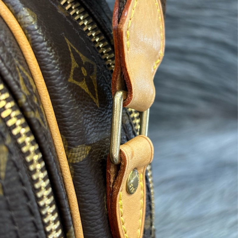 LV M45254 原花 老花 拉鍊 肩背包 斜背包 郵差包 信差包 小 REPORTER 記者包-33