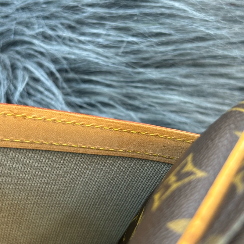 LV M45254 原花 老花 拉鍊 肩背包 斜背包 郵差包 信差包 小 REPORTER 記者包-43