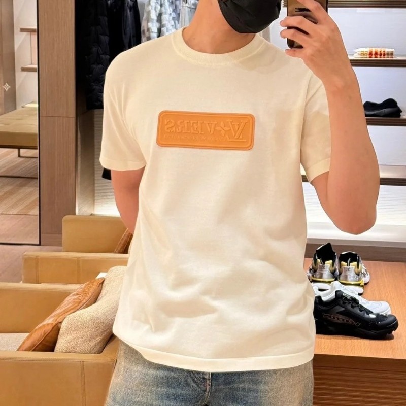 莉亞精品♡浮雕皮標短袖.尺碼M.近新美品-2