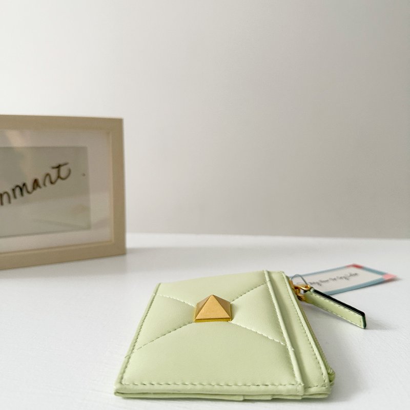 Valentino Card holder 小羊皮 卡夾鉚釘-3