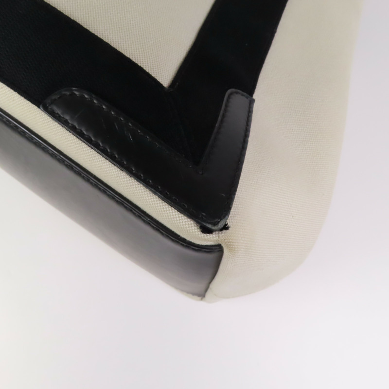 BALENCIAGA 帆布Tote Bag銀扣手挽袋-11