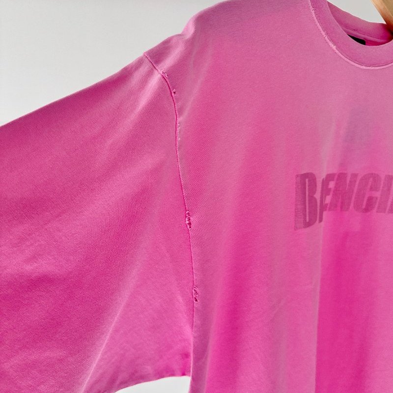Balenciaga Oversized 破壞 短Tee-3