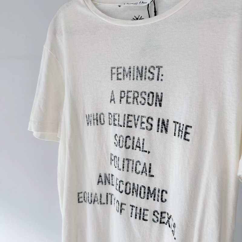 Christian Dior X Maria Grazia Chiuri feminist 女權主義系列 短Tee-7