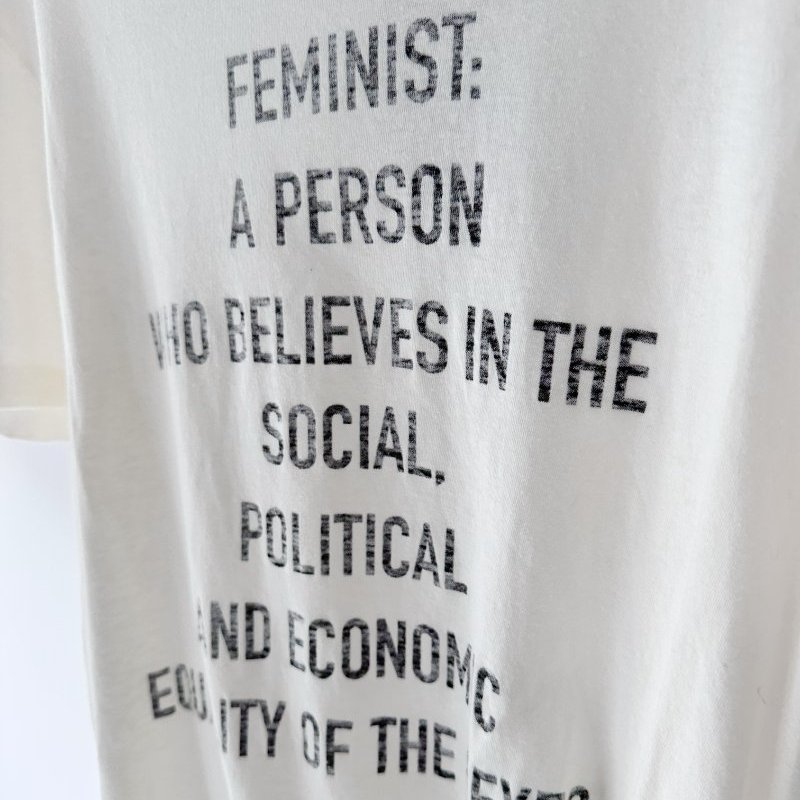 Christian Dior X Maria Grazia Chiuri feminist 女權主義系列 短Tee-9