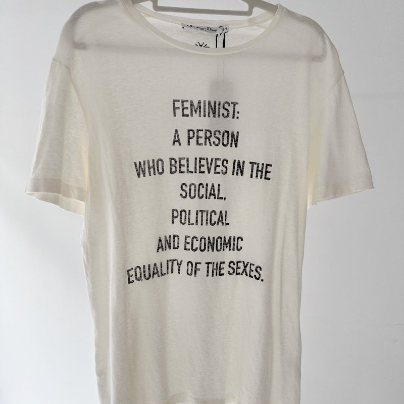 Christian Dior X Maria Grazia Chiuri feminist 女權主義系列 短Tee-12