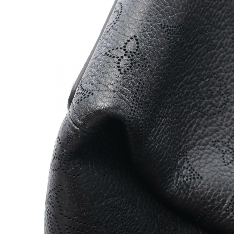 LOUIS VUITTON Babylon PM 2Way 單肩包 手提包 M50031 Mahina 皮革 黑色 二手-7