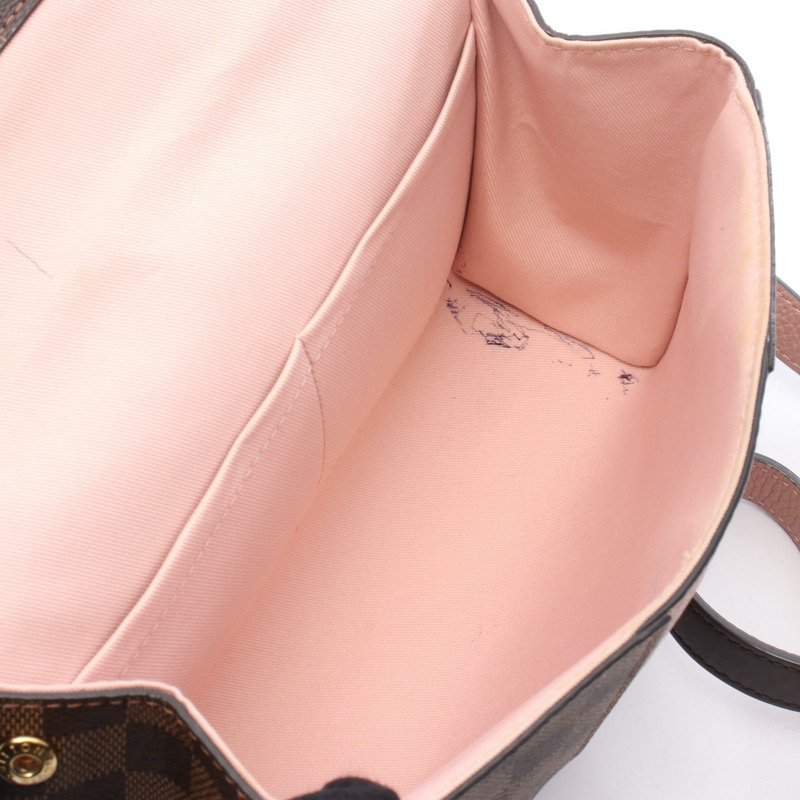 LOUIS VUITTON Bond Street BB 單肩手提包 N41071 Damier 帆布 Ebene 粉紅色-2