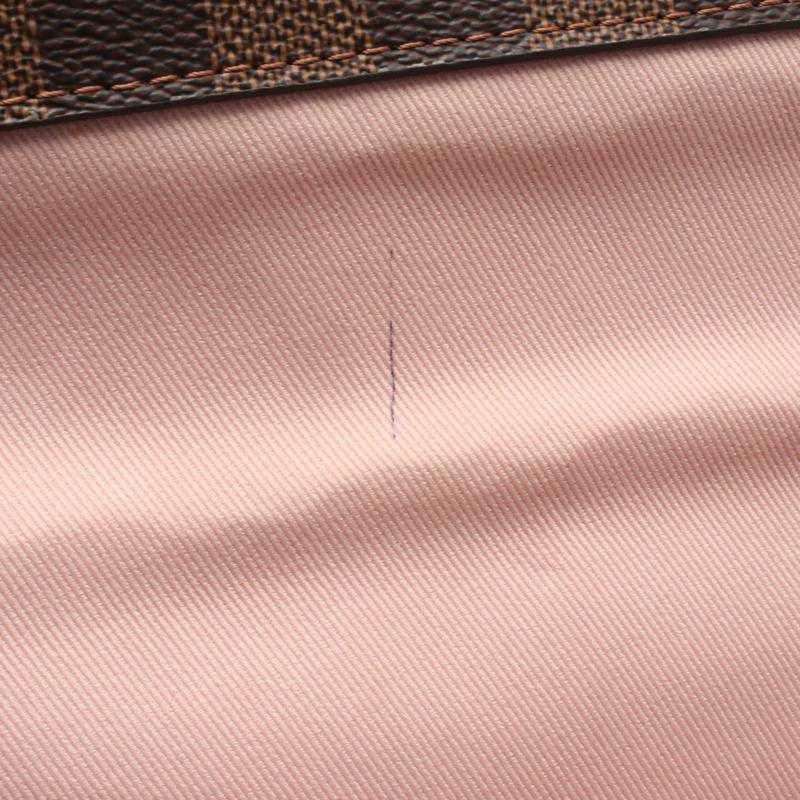 LOUIS VUITTON Bond Street BB 單肩手提包 N41071 Damier 帆布 Ebene 粉紅色-4