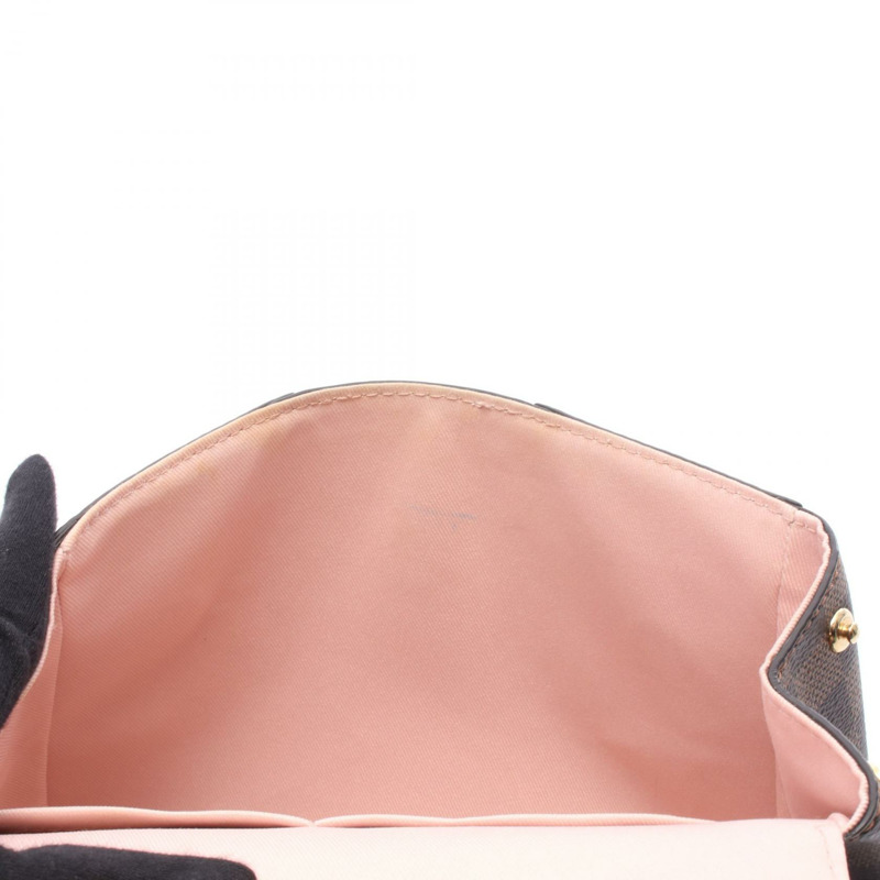 LOUIS VUITTON Bond Street BB 單肩手提包 N41071 Damier 帆布 Ebene 粉紅色-6