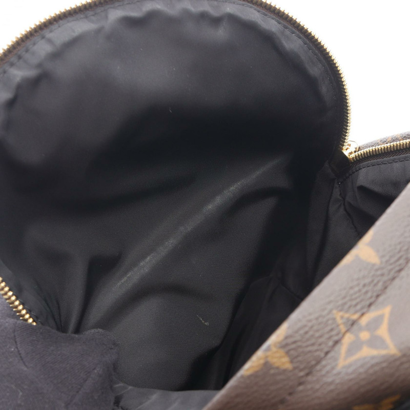 LOUIS VUITTON Palm Springs PM 背包 M41560 Monogram 帆布 黑色 二手 LV-5