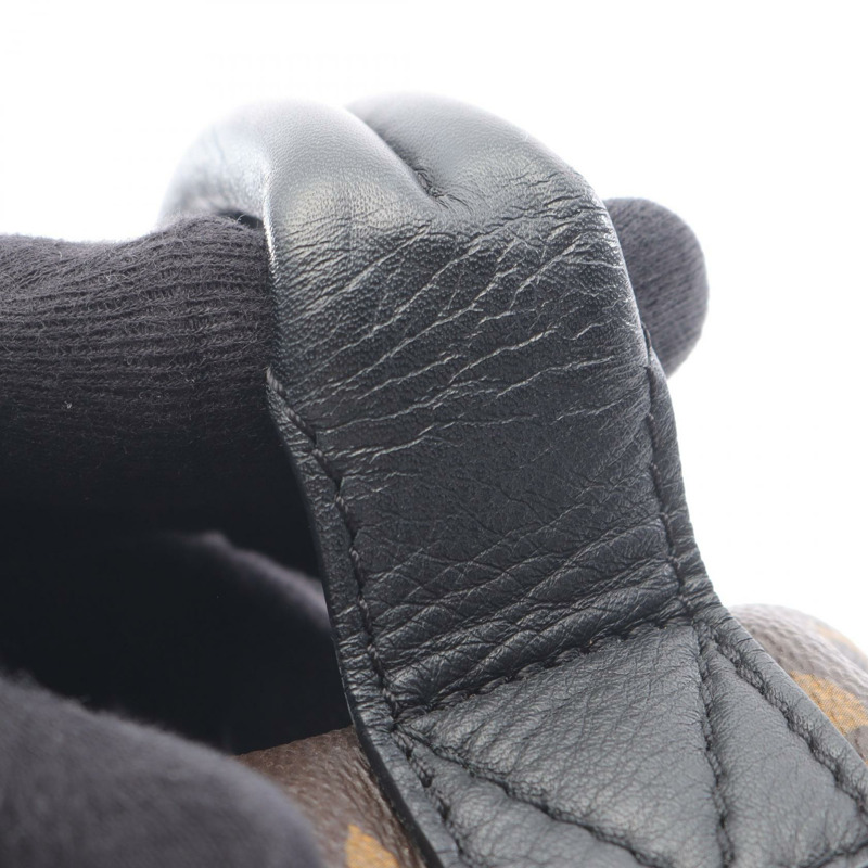 LOUIS VUITTON Palm Springs PM 背包 M41560 Monogram 帆布 黑色 二手 LV-13