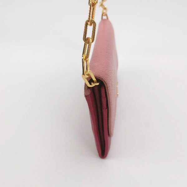 Miu Miu 羊皮 拼色 字母 Logo 斜挎包-4