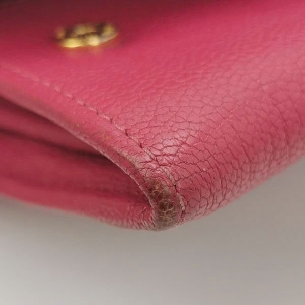 Miu Miu 羊皮 拼色 字母 Logo 斜挎包-8