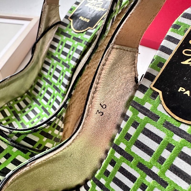 ROGER VIVIER 楔型涼鞋-6