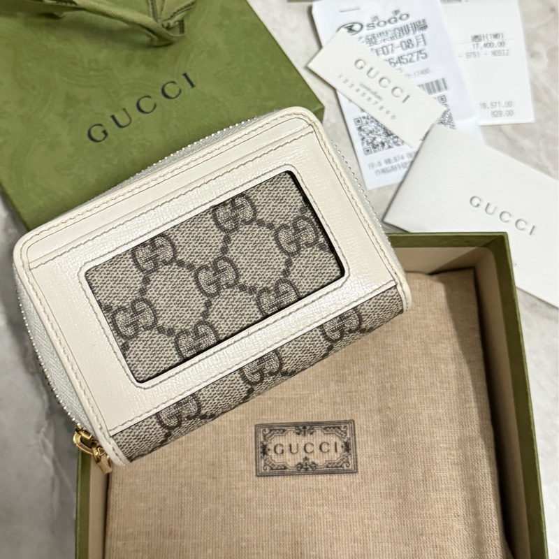 gucci拉鍊零錢包1955 Gucci零錢包 Gucci卡夾包 Gucci卡包-1
