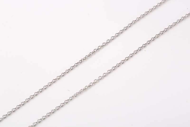 TIFFANY&CO(蒂芙尼)  鑽石 pt950 TIFFANY SOLESTE系列 單鑽 項鏈-3