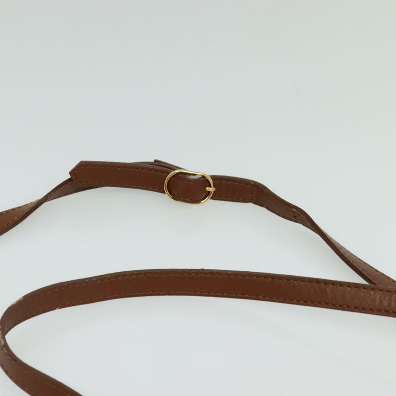 【日本直送】Burberrys 棕色金色皮革單肩包，正品編號 134218-7