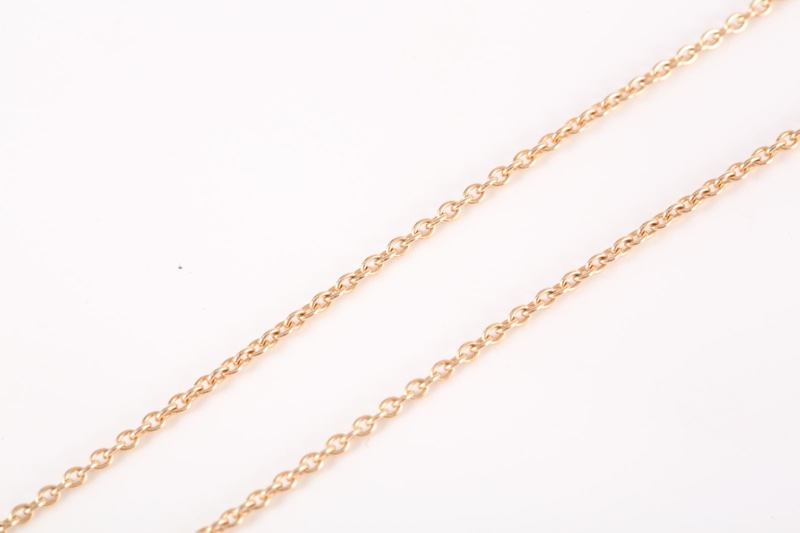 DIOR(迪奧) 18K玫瑰金 鑽石 玫瑰金 ROSE DIOR COUTURE 項鏈 18K-3