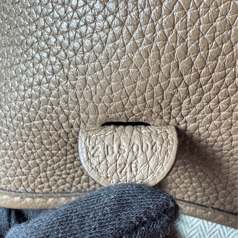 愛馬仕 Hermes Evelyne mini 16 大象灰 金扣 z刻-16