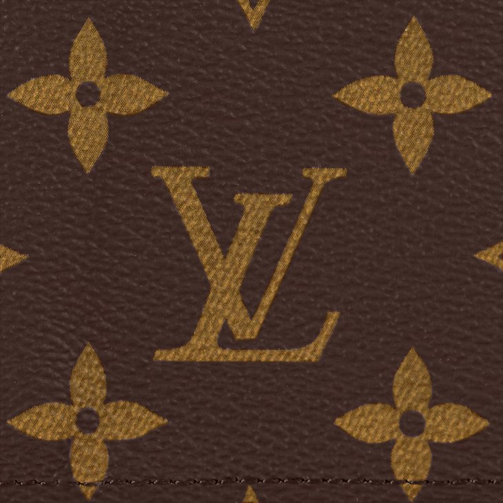 全新 LV Louis Vuitton 棕色 經典帆布護照夾   M64502-3